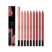 Set of Derol lip liner pencils with packaging on a white background
