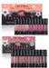Lancome matte lipstick set with packaging on a white background